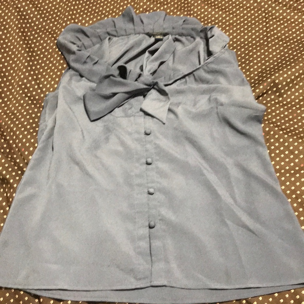 Navy blouse